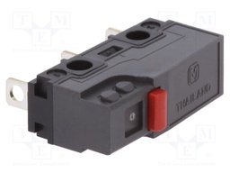 Microswitch SNAP ACTION; without lever; SPDT; 0.1A/250VAC; Pos: 2