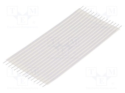 Connector: jumper cable; Cable ph: 2.54mm; L: 76.2mm; straight