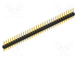 Connector: pin strips; pin header; male; PIN: 33; 2.54mm; THT; 1x33