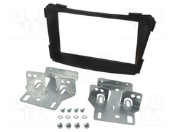 Radio frame; Hyundai; 2 DIN; black