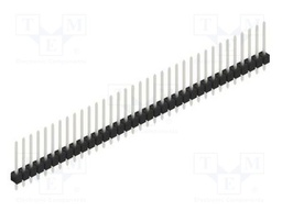 Connector: pin strips; pin header; male; PIN: 35; 2.54mm; THT; 1x35