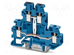 Splice terminal: rail; 22A; 500V; screw terminal; PA; L: 50.8mm