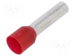 Bootlace ferrule; insulated; copper; Insulation: polypropylene