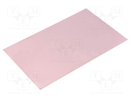 Laminate; FR4; 1.2mm; L: 160mm; W: 100mm; Coating: copper