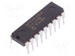 DsPIC microcontroller; SRAM: 256B; Memory: 6kB; DIP18; 3÷3.6VDC