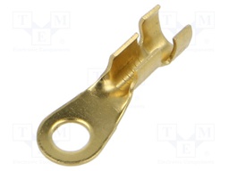 Tip: ring; M4; 1.5÷2.5mm2; crimped; for cable; tinned; copper; 4.3mm