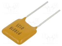 Fuse: PTC polymer; 1.35A; Imax: 40A; THT; PTR016V; bag
