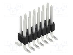 Connector: pin strips; pin header; male; PIN: 14; 1.27mm; SMT; 2x7
