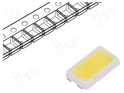 LED; SMD; 5630; white cold; 31÷37lm; 5000(typ)K; 80; 120°; 65mA