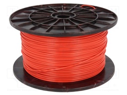 Filament: PLA; 1.75mm; red; 200÷235°C; 1kg; ±0,05mm
