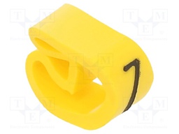 Markers for cables and wires; Label symbol: 7; 4÷10mm; PVC; PA