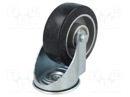 Transport wheel; Ø: 100mm; W: 40mm; H: 128mm; torsional; 150kg
