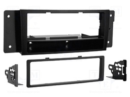 Radio frame; Chrysler; 1 DIN; black