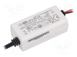 Power supply: switched-mode; LED; 8.16W; 24VDC; 0.34A; 180÷264VAC