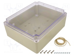 Enclosure: multipurpose; X: 200mm; Y: 250mm; Z: 95mm; Ritec; ABS; IP65