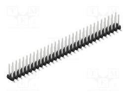 Connector: pin strips; pin header; male; PIN: 62; 2mm; SMT; 2x31