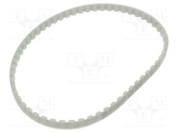 Timing belt; AT10; W: 10mm; H: 5mm; Lw: 580mm; Tooth height: 2.5mm