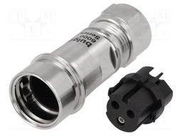 Connector: circular; plug; female; PIN: 3; Buccaneer 6000; 16A; 277V