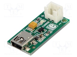 Multiadapter; USB B; Features: MCP73832; 4.2VDC; 500mA