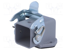 Enclosure: for HDC connectors; HTS; size 1; Locking: with latch