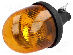 Signaller: lighting; rotating light; orange; Series: LBB; 12/24VDC