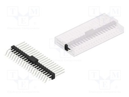 Connector: pin strips; pin header; male; PIN: 40; 2.54mm; SMT; 2x20