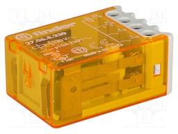 Relay: installation; bistable; NO x2; Ucoil: 230VAC; 10A; -40÷40°C