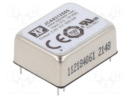 Converter: DC/DC; 3W; 5VDC; Mounting: THT; Series: JCA; OUT: 1