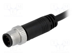 Plug; M12; PIN: 4; male; A code-DeviceNet / CANopen; 1m; IP68,IP69K