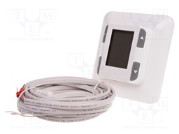 Module: regulator; temperature; NO; plaster embedded; Usup: 230VAC
