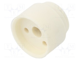 Insert for gland; with thread NPT; Size: NPT1/2"; Holes no: 3; 2mm