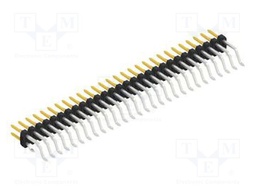 Connector: pin strips; pin header; male; PIN: 56; 2mm; SMT; 2x28