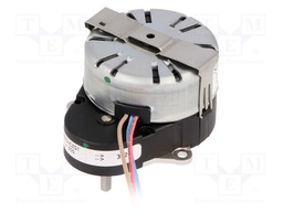 Motor: AC; synchronous; 2.7W; 120/230VAC; clockwise rotation; IP40