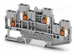 Splice terminal: rail; XT; 800V; PA; L: 46.1mm; 0.5÷4mm2; ways: 2