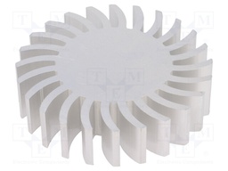 Heatsink; LED; Ø: 85mm; H: 20mm