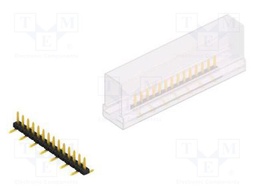 Connector: pin strips; pin header; male; PIN: 14; 2mm; SMT; 1x14