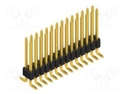 Connector: pin strips; pin header; male; PIN: 28; 1.27mm; SMT; 2x14