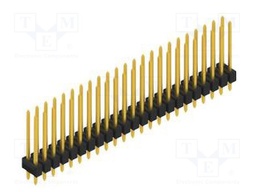 Connector: pin strips; pin header; male; PIN: 46; 2.54mm; THT; 2x23