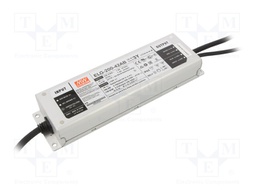 Power supply: switched-mode; LED; 199.9W; 42VDC; 39÷45VDC; IP65