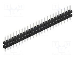 Connector: pin strips; pin header; male; PIN: 24; 2mm; THT; 1x24