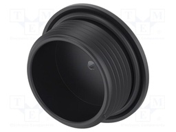 Stopper; polyamide; black; IP68; Entrelec; Gland: PG16; 10mm