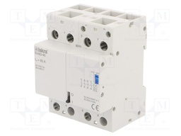 Relay: installation; bistable; NO x4; Ucoil: 230VAC; 70x90x65mm