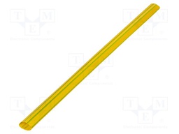 Heat shrink sleeve; glueless; 2: 1; 38mm; L: 1m; yellow-green