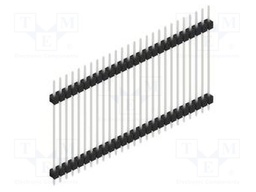 Connector: pin strips; pin header; male; PIN: 26; 2.54mm; THT; 1x26
