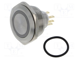 Switch: vandal resistant; Pos: 2; SPDT; 3A/220VAC; 5A/24VDC; IP65