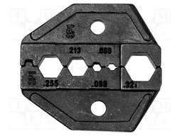 Crimping jaws; connectors