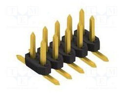 Connector: pin strips; pin header; male; PIN: 10; 2mm; SMT; 2x5; 100V