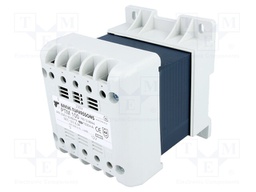 Transformer: mains; 100VA; 230VAC; 12V; Leads: terminal block; IP21