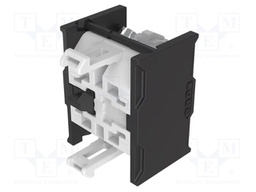 Contact block; 22mm; OptoHiT; front fixing; screw terminals; 10A