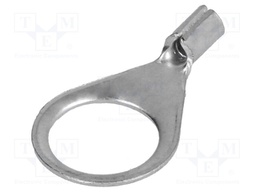 Ring terminal; M10; 0.25÷1.5mm2; crimped; for cable; tinned